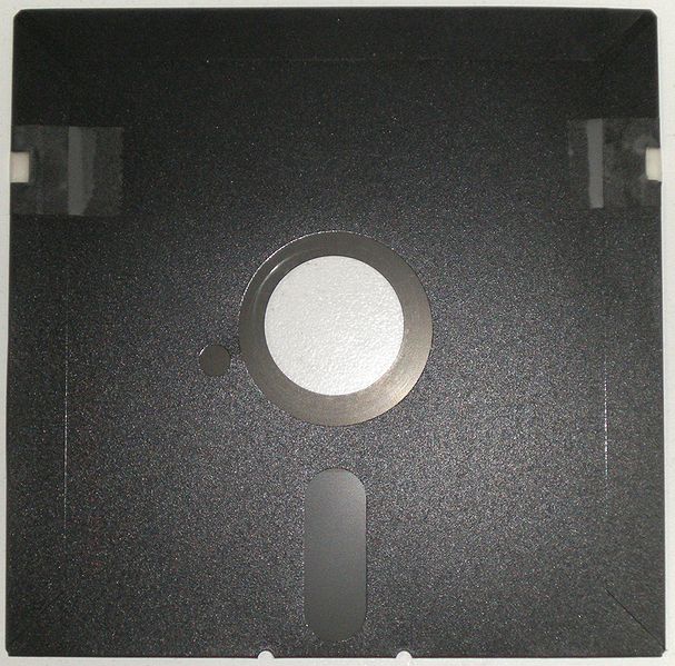 File:5 inch 1 4 floppy disk - bottom view.jpg