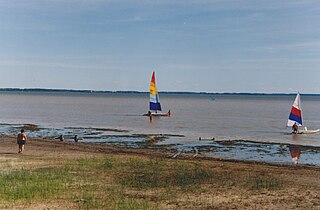 <span class="mw-page-title-main">Lake Saint Pierre</span> Body of water