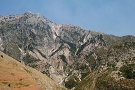 The Ceraunian mountains (Llogara) up close