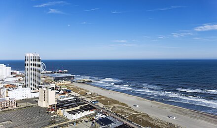 Atlantic City beach