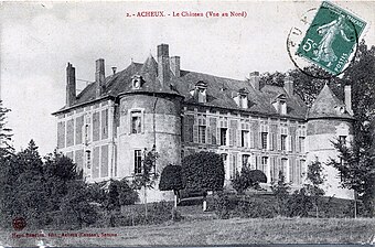 Le château vers 1910.