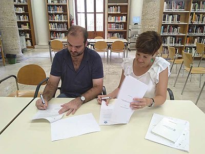 We signed an agreement with the Valencian Association of Librarians and Documentalists (COBDCV).