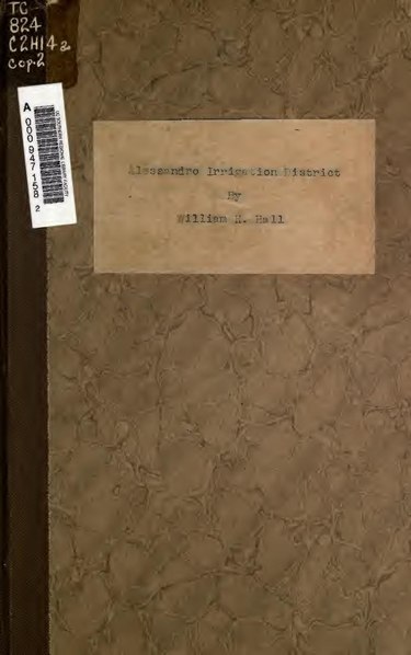 File:Alessandro Irrigation District, California - its physical, engineering and business problems and conditions (IA alessandroirriga00halliala).pdf