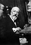Portrait du sculpteur Alfred Lenoir issu de la 3e série (vers 1920)