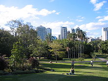 Riverstage is located within the City Botanic Gardens Alicestreet.jpg