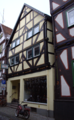 English: Half-timber building in Alsfeld Untergasse 34 / Hesse / Germany This is a picture of the Hessian Kulturdenkmal (cultural monument) with the ID 13262 (Wikidata)