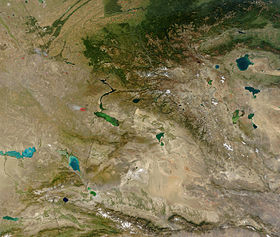 Спутниковый снимок NASA. 2003
