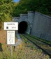 Wechselbahn, Anfangsportal Sambergtunnel