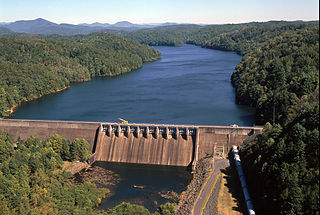 <span class="mw-page-title-main">Apalachia Dam</span> Dam in North Carolina, United States