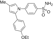 Структура на Apricoxib.svg