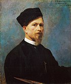 Peter Nicolai Arbo, 1874