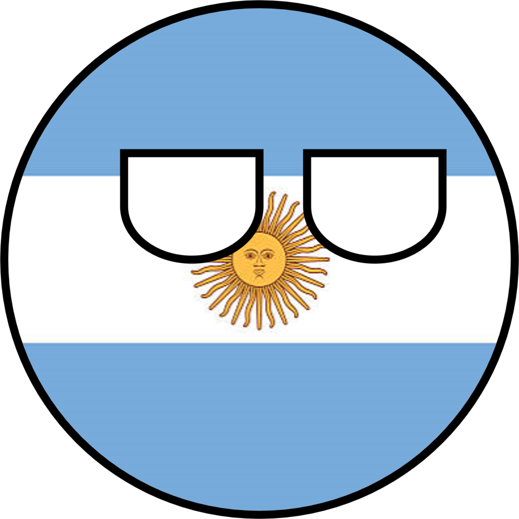 Countryballs argentina