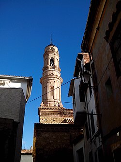 Ariño Teruel Torre de la iglesia del Salvador (2).jpg