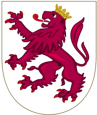 Arms of León- Coat of Arms of Spain Template.svg