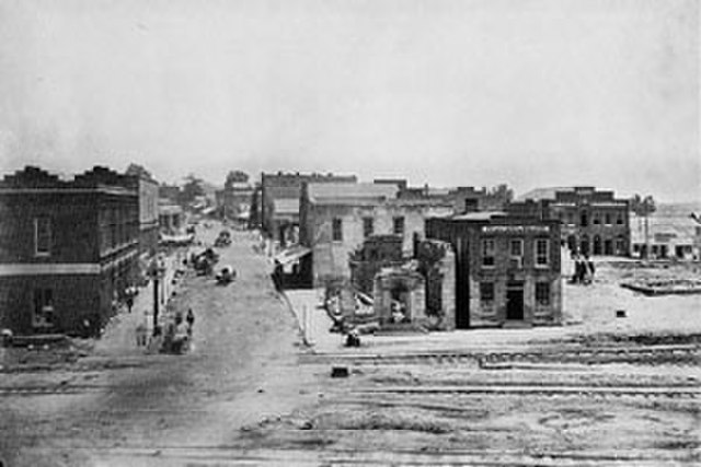 Atlanta during the Civil War, c. 1864