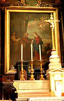 Встреча Марии и Елизаветы, образ в церкви Нотр-Дам-дю-Мон, Марсель.
