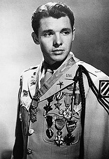 Audie Murphy US Army officer and actor (1925–1971)