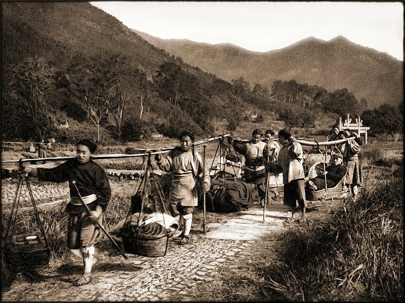 File:Auf Der Reise Zum Kloster Des Himmelsknaben Bei Ningpo, Ningpo-Tíen Túng Sze, Chekiang Province (c1906) Ernst Boerschmann (RESTORED) (4167760618).jpg