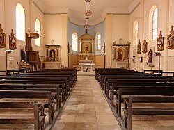 Intérieur de l'église