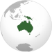 Australie-Nouvelle-Guinée (projection orthographique).svg