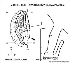 Plan jaskini