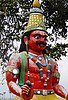 Ayyanar statue at a village near Gobi