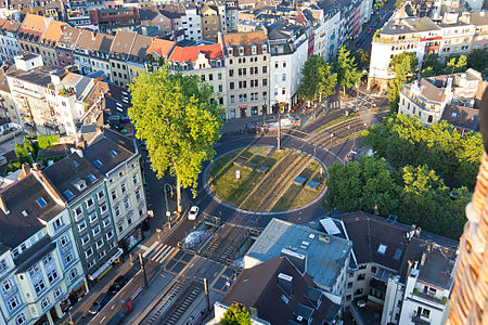 Ballonfahrt über Köln Chlodwigplatz RS 4038