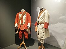 Suits worn in Barry Lyndon