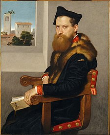 Πορτρέτο του Bartolomeo Bonghi, λάδι σε καμβά, 1553, Μητροπολιτικό Μουσείο Τέχνης