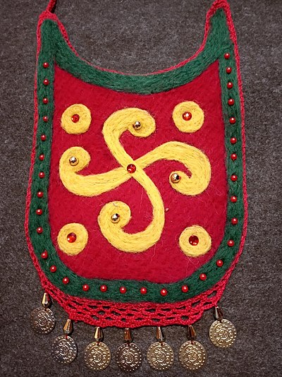 Bashkir embroidery pattern
