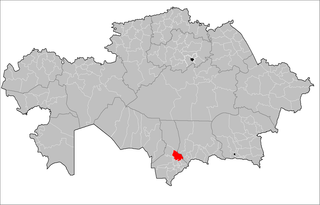 Baydibek District District in Turkistan Region, Kazakhstan