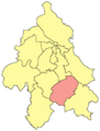 Localisation de la municipalité de Sopot dans la Ville de Belgrade
