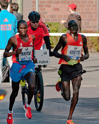 <span class="mw-page-title-main">Dennis Kipruto Kimetto</span> Kenyan long-distance runner