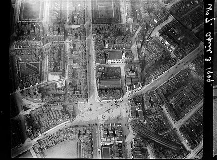 Sloane Square from above, 1909
