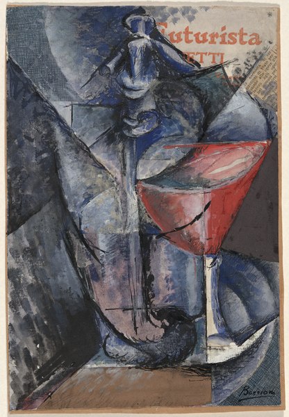 File:Boccioni - Still Life Glass and Siphon, ca. 1914.tif