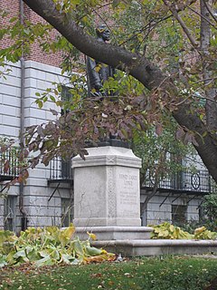 Statue of Henry Cabot Lodge Statue in Boston, Massachusetts, U.S.