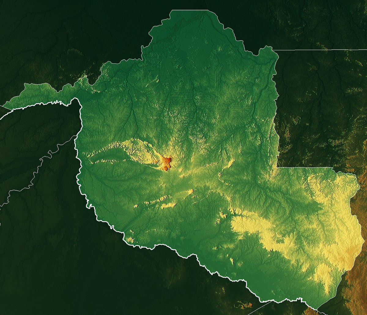 GEOGRAFIA DE RONDÔNIA - RELEVO 