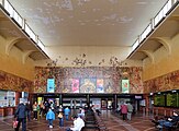 Interior of the station