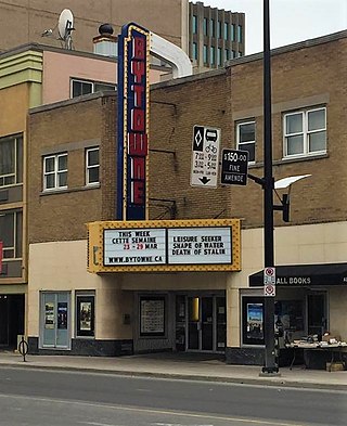 <span class="mw-page-title-main">ByTowne Cinema</span> One-screen repertory movie theatre in Ottawa, Ontario, Canada