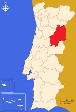 Localização da Beira Baixa