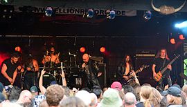 Cage beim Headbangers Open Air 2014