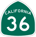 Thumbnail for California State Route 36