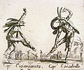 Южные маски комедии дель арте Жак Калло, начало XVII века