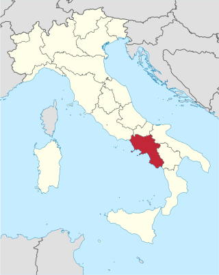 <span class="mw-page-title-main">Campania</span> Region in Italy