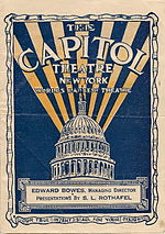 Vignette pour Capitol Theatre (New York)