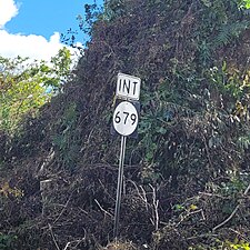 PR-2 near its junction with PR-679 in Espinosa