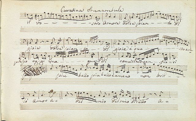 Cavatine of La Sonnambula (s.d.) (Library of the Royal Conservatory of Brussels, B-Bc, FEM-881) Cavatine Rossini.jpg