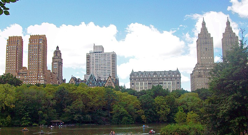 File:Central Park West buildings over Lake crop.jpg