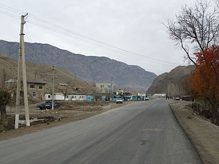 Korgon Place in Batken Region, Kyrgyzstan