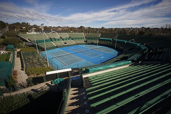 Centre Court in January 2014